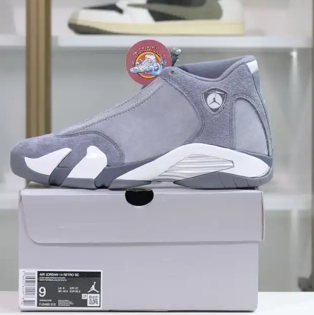 Jordan Grey" Jordan 14 "Flint Air 0502